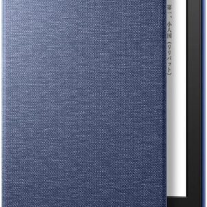 【Kindle (2024年発売・2022年発売) 用】Amazon純正 ファブリックカバー (ブルー)