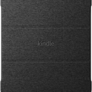 【Kindle Scribe (2024年発売・2022年発売) 用】Amazon純正 ファブリック 折りたたみカバー (ブラック)