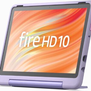 【Fire HD 10 第13世代用】Amazon純正 キッズ向けスリムカバー (パープル)