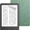 【セット買い】Kindle (2024年発売) 16GBストレージ ブラック 広告なし 電子書籍リーダー【純正ファブリックカバー (マッチャ) + 保護フィルム セット】 - 画像 (2)