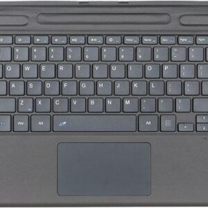 超薄型 Surface Pro 9/Pro 8/Pro X/Pro 10専用 キーボードカバー 保護カバー タッチパッド搭載 サーフェイス タブレット ワイヤレス スマート Bluetooth キーボード 省エネ オートスリープ pencil収納 90日品質保証