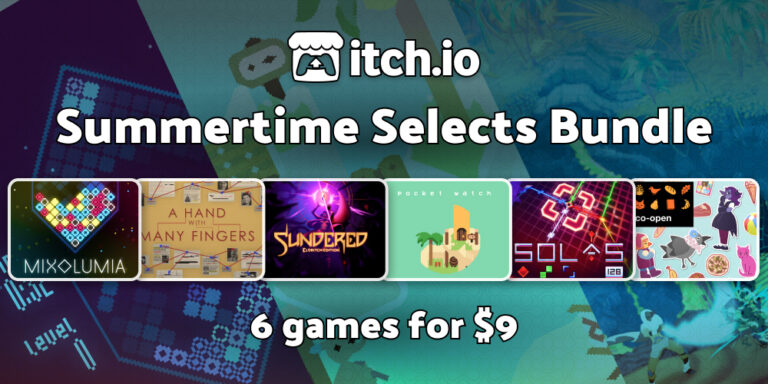 itch.io summertime selects bundleがライブになりました！