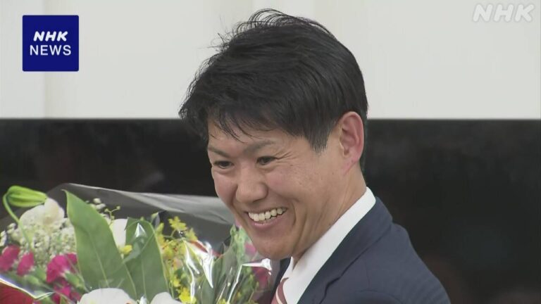 大阪 岸和田市長選挙 新人の佐野英利氏が初当選 前市長ら抑え