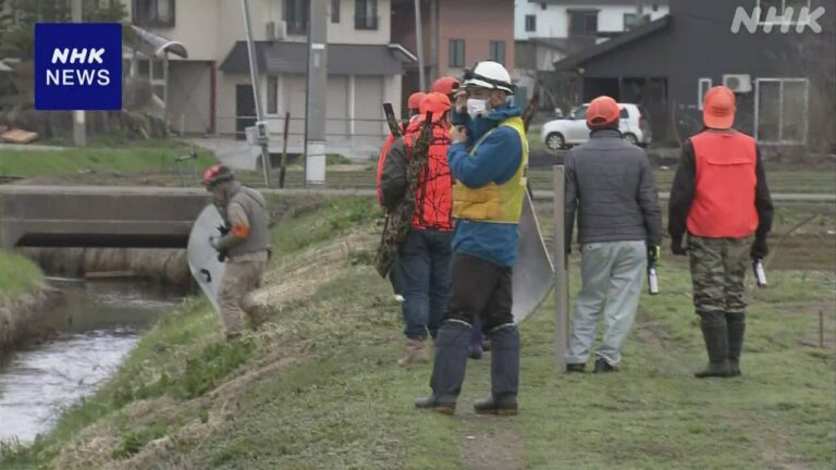 長野 クマに襲われ3人けが 入り込んだ空き家にはけさはおらず