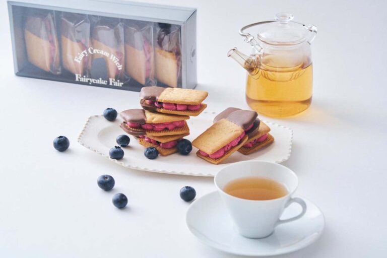 季節限定！フェアリーケーキフェアの新作ブルーベリーカシス生バターサンド登場