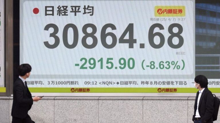 東京株 一時節目の3万1000円割れ