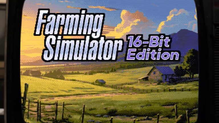 “メガドライブ版”『ファーミングシミュレーター』まさかの発売決定。『Farming Simulator 25』コレクターズエディションに付属した16ビット版がメガドライブ実機でプレイできる