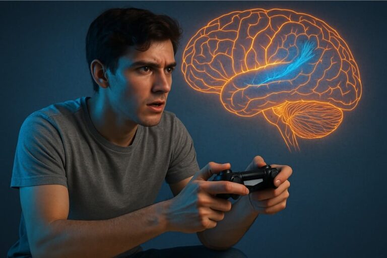 アクションゲームをよくプレイする人は「脳のある機能」がレベルUPしていた！