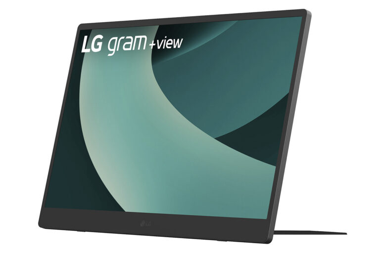 LG、軽量＆薄型の17型ポータブルモニター「LG gram +view 17」。新たにMini HDMI搭載