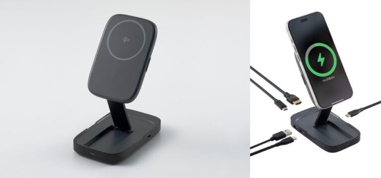 エレコム、Qi2対応4in1ドッキングステーション新発売！ワイヤレス充電とデスク整理をこれ一台で
