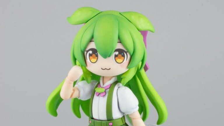 「お嬢様ずんだもん」が組立フィギュアとなった「プラフィア お嬢様ずんだもん」の予約受付が明日4月10日よりスタート。あわせて彩色原型の写真が多数公開、PLUM限定特典には「エプロン」の付け替えパーツも付属