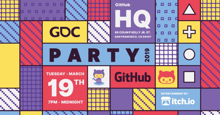 GithubのGDCパーティーにゲームを持ち込みます！