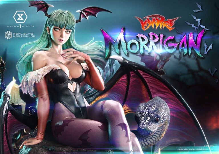 『ヴァンパイア』シリーズより“モリガン”の超ハイクオリティなフィギュアが登場。見るものすべてを虜にする“魔界のリアル”を追求。価格は約18万円