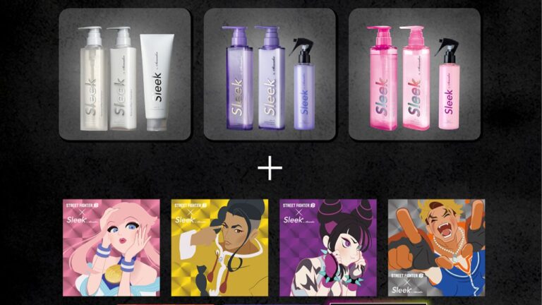 『スト6』×ヘアケアブランド“スリーク”のスペシャルセットが発売。本コラボ限定のステッカー＆ショッパーがあまりにもオシャレ