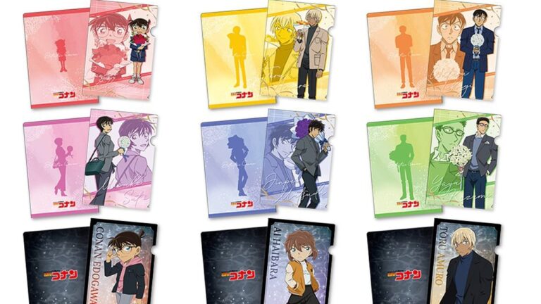 『名探偵コナン』新作グッズが予約開始！キュートなぬいぐるみ＆クリアファイルが登場