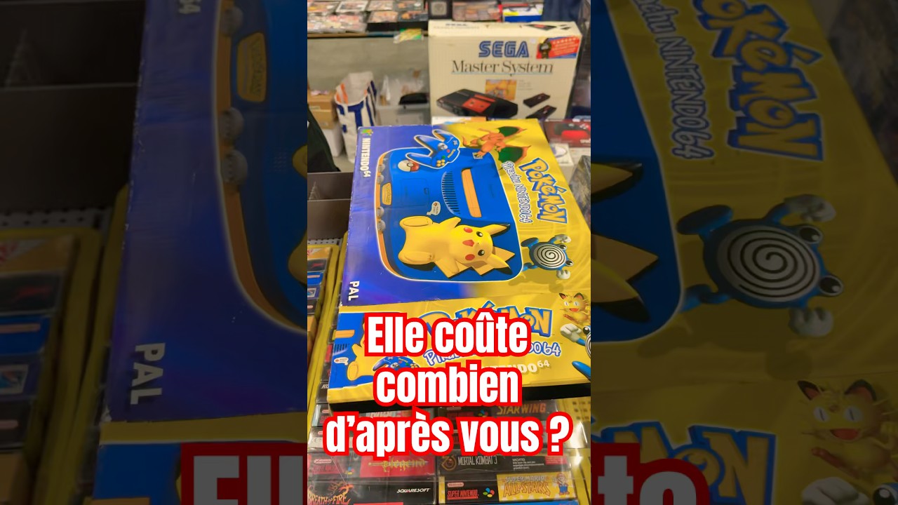 PIXEL DAYS 2025 : La Console Ninendo 64 Pokémon la PLUS CHÈRE que j’ai vue ! 🕹️💵⚠️