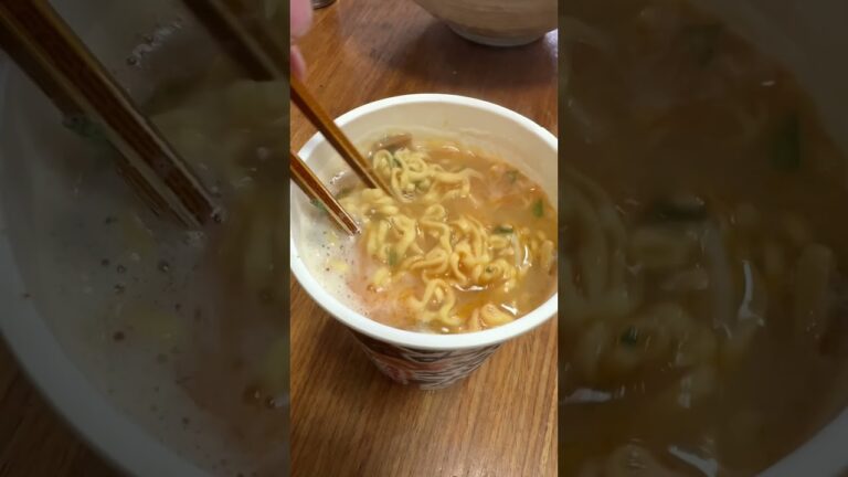 みそきん食べたよー#ヒカキン#みそきん#ラーメン#飯テロ#カップラーメン#みそきんメシ