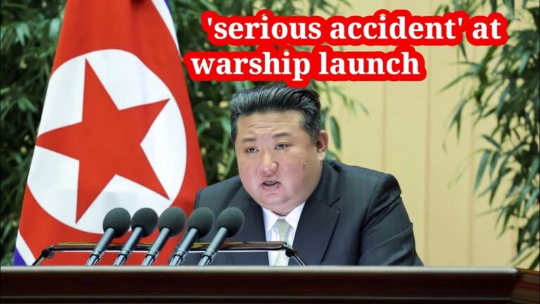 North Korea’s Kim slams ‘serious accident’ at warship launch | breaking news | today news |