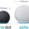 Echo (エコー) 第4世代 - スマートスピーカーwith Alexa - プレミアムサウンド&スマートホームハブ、グレーシャーホワイト - 画像 (7)