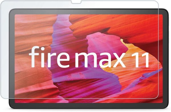 【Fire Max 11用】保護フィルム ガラスタイプ 高光沢 ブルーライトカット 気泡レス加工 1枚入り