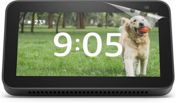 【Echo Show 5 第2世代用】保護フィルム 高精細 反射抑止 気泡レス加工 2枚入り