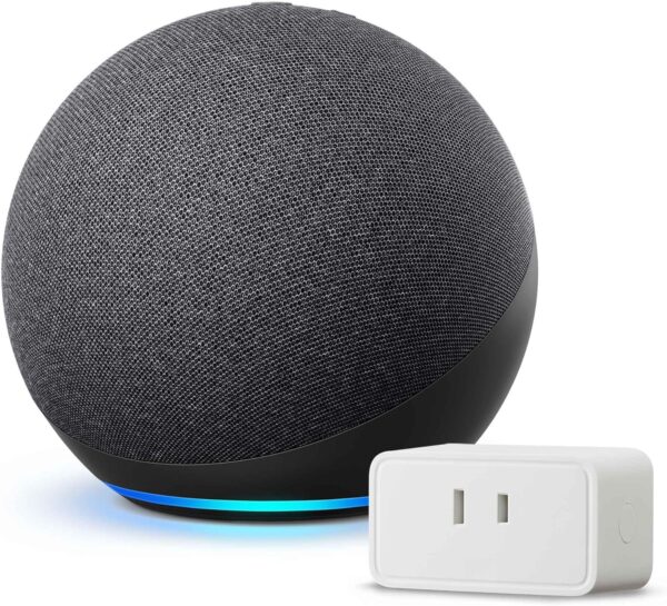 【セット買い】Echo (第4世代) チャコール + Amazonベーシック スマートプラグ