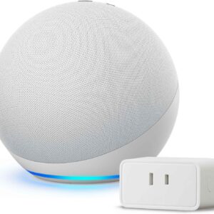 【セット買い】Echo (第4世代) グレーシャーホワイト + Amazonベーシック スマートプラグ