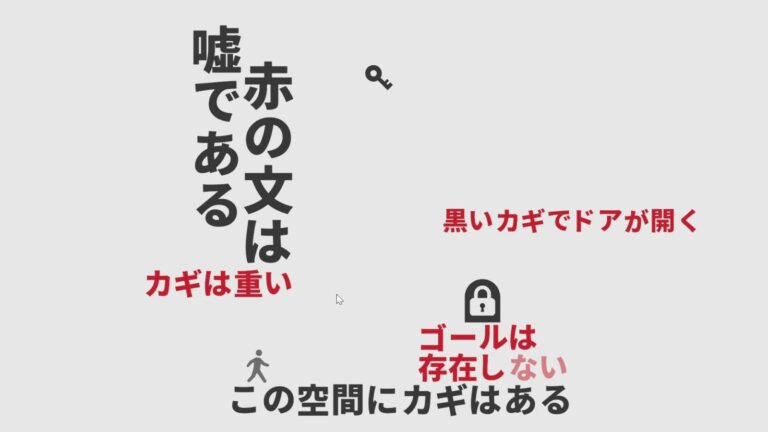 「ない」を操る新感覚パズル登場！