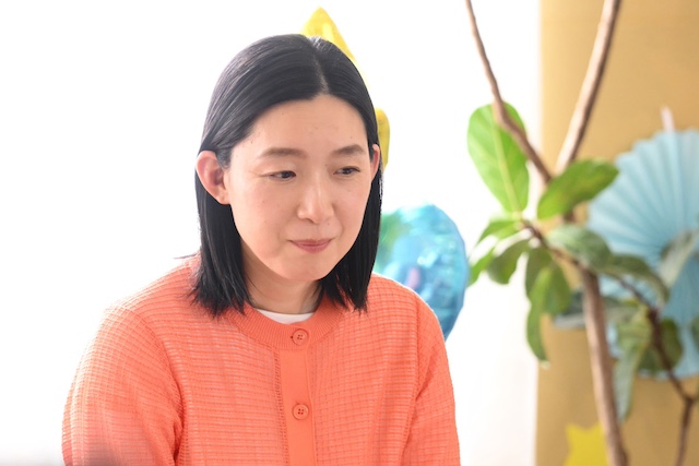 中谷と母親のカフェでのシーン
