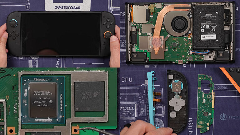 「Nintendo Switch 2」分解動画公開！最新チップ＆Joy-Con 2の実力とは？
