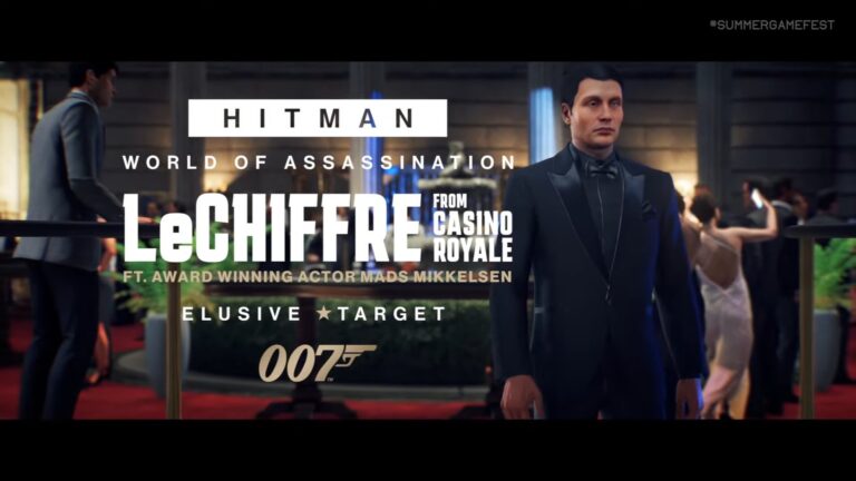 「HITMAN World of Assassination」，映画「007/カジノ・ロワイヤル」とのコラボを開始。マッツ・ミケルセン氏が演じたル・シッフルが登場