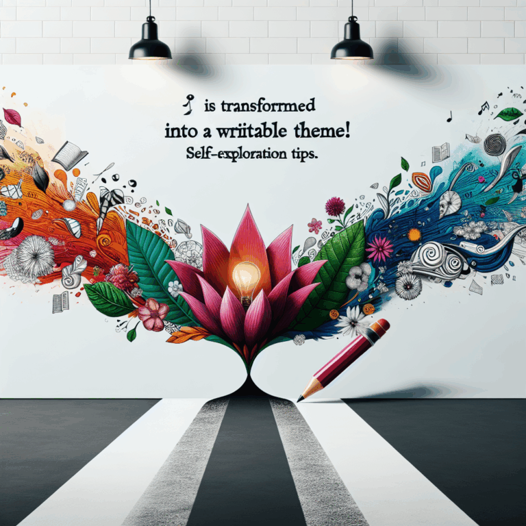 「書くことがない」は、書けるテーマに変わる！自己探求のヒント。