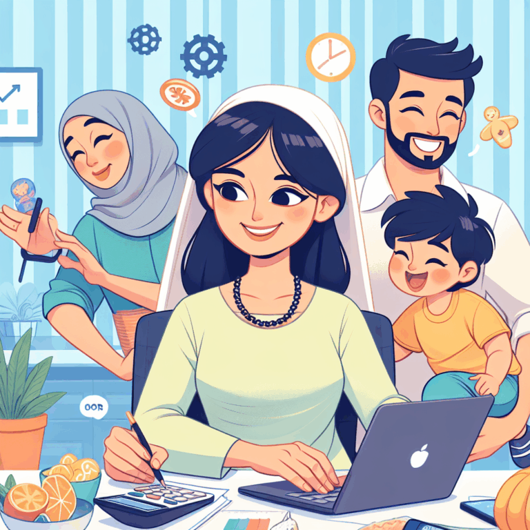 「副業で稼いで、家族との時間を充実！ズボラママの奮闘物語」