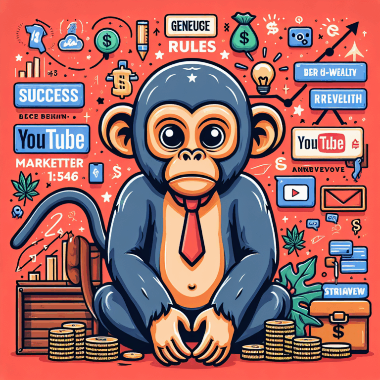 YouTubeマーケターおさるの成功法則とは？年商11億の秘訣公開中！