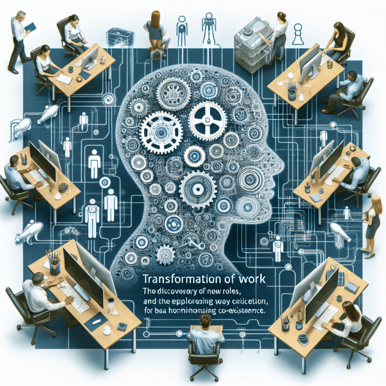 AIが仕事を変革！新たな役割を発見し、共存の道を探ろう🌟
