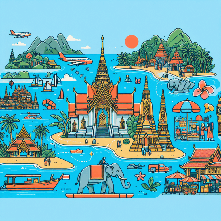 ChatGPTでタイ旅行プラン！手間なしで理想の旅を実現！✨