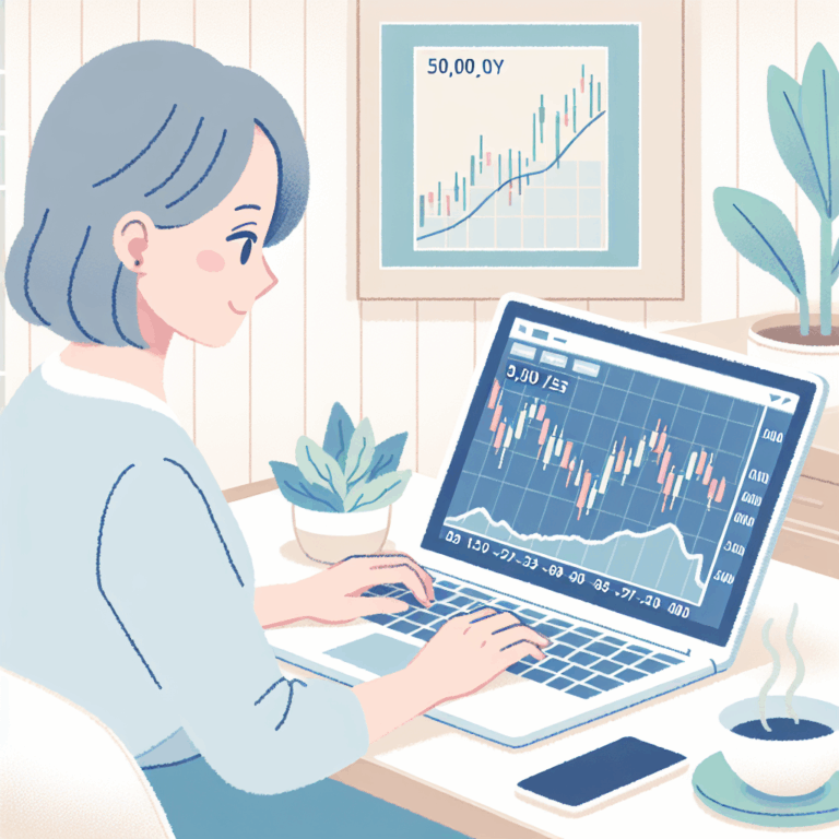 自宅で簡単！主婦が副業FXで月5万円稼ぐ体験談。あなたも挑戦してみませんか？