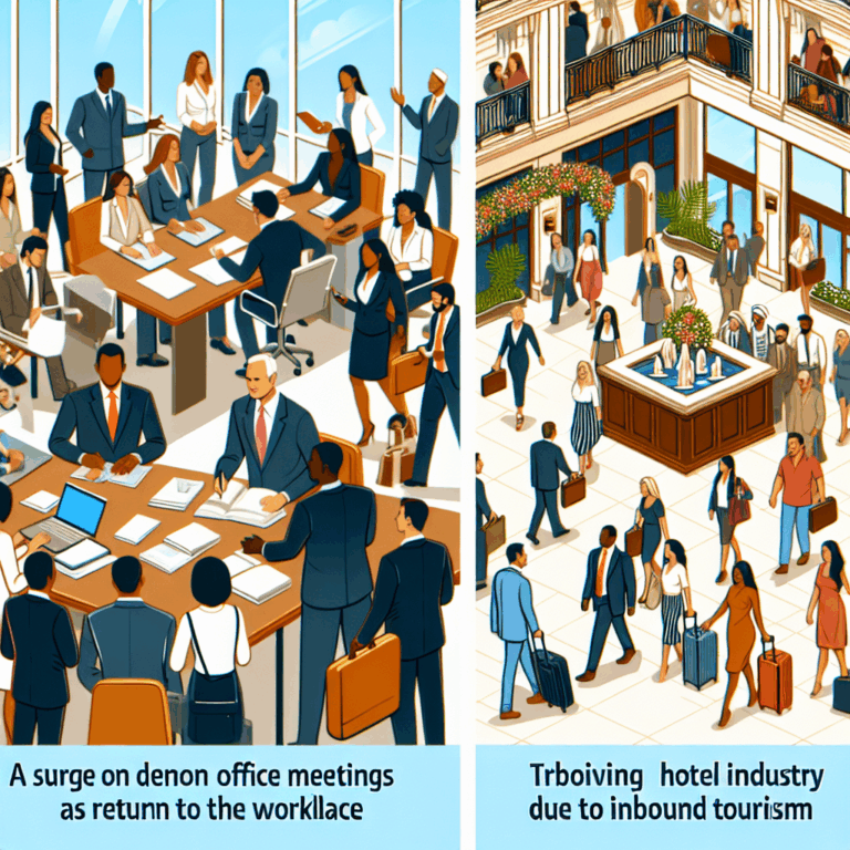 オフィス回帰で会議需要急増、インバウンドでホテルも好調！