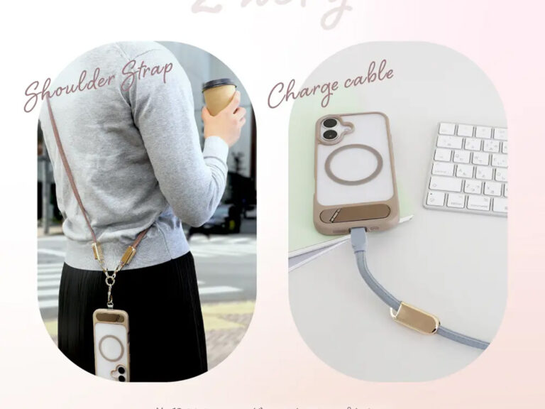 「オウルテック、USB Type-C搭載ショルダーストラップ登場！」