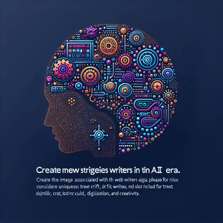 生成AI時代、独自文章術で差をつけろ！Webライター必見の新たな戦略。