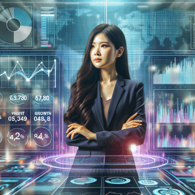 会社の数字を簡単に理解！営業利益率や成長率で見える経営状態🌟