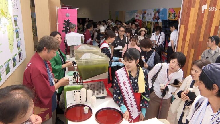 万博ブースに3日間で約2万人 茶染め体験や静岡の食の魅力を世界に発信 体験ブースやキッチンカーにぎわう