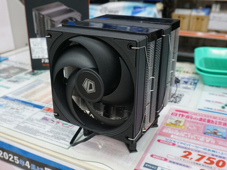 話題のデュアルタワーCPUクーラー登場！4,980円で性能アップ！