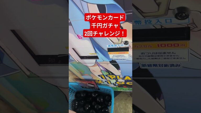 ポケモンカード、闇ガチャ回すと？