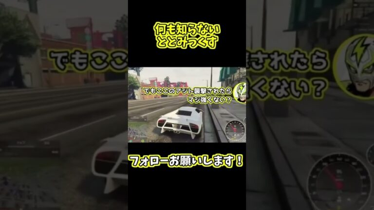 何も知らないととみっくすｗ#ととみっくす #切り抜き #CR #ゲーム実況 #gta #madtown