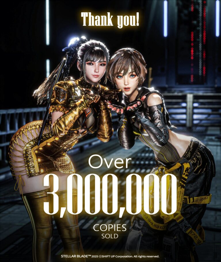 「ステラーブレイド」300万本突破！記念画像公開！