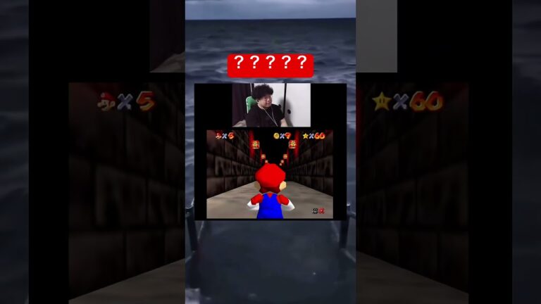 【スーパーマリオ64】理解不能 #ゲーム #ゲーム実況 #ゲーム配信 #マリオ #スーパーマリオ #mario #nintendo #初見さん大歓迎 #shorts