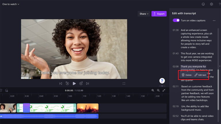 動画編集革新！Clipchampに新トリミング機能登場