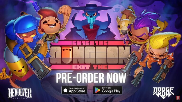「Enter The Gungeon」「Exit the Gungeon」のスマホ版が発表。新キャラとして“Cult of the Lamb”の主人公が参戦