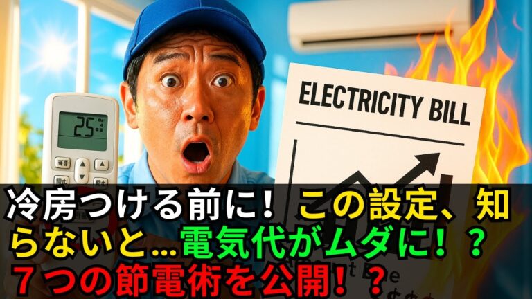 「エアコン代を削減！夏の快適7知恵」